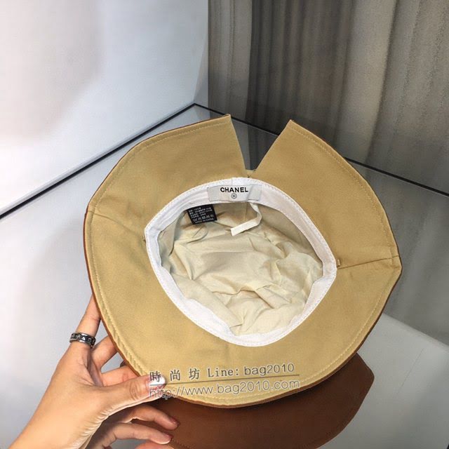 Chanel爆款女士帽子 香奈兒小香蝴蝶結漁夫帽遮陽帽  mm1517